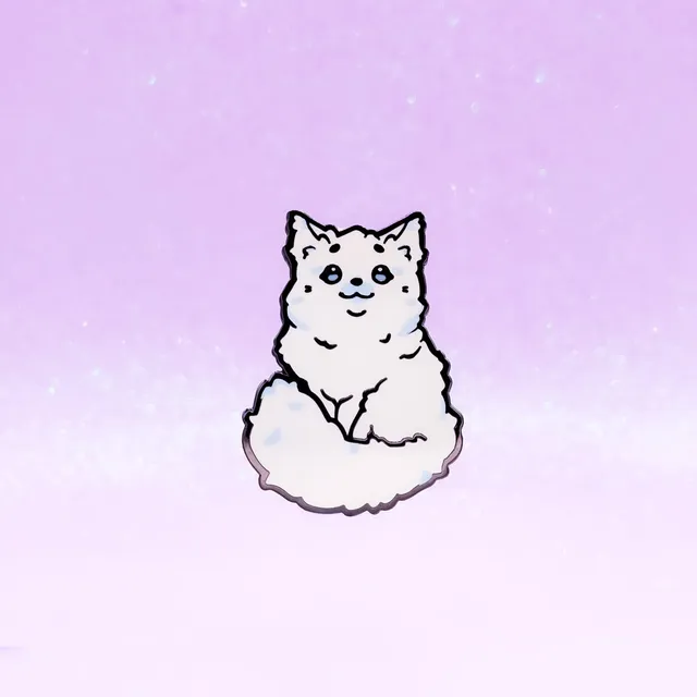 miamouz-maine-coon-wei-emaille-pin-normal-quality image 1