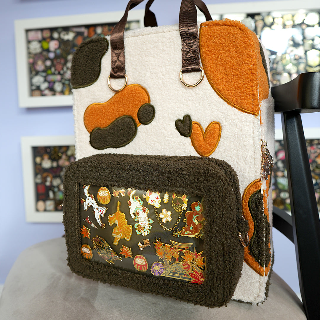katzenjammerpins-ita-bag-rucksack-calico-front-pocket-wei image 7