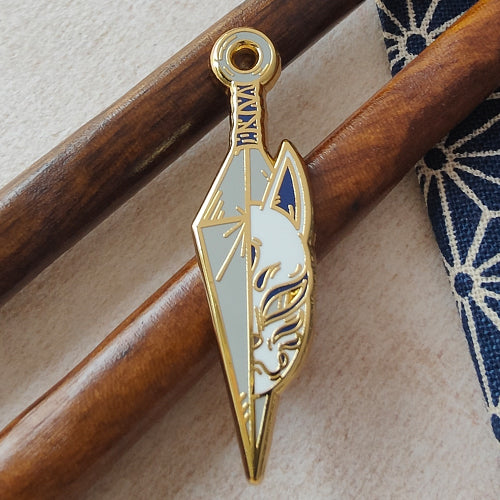 katzenjammerpins-kunai-kitsune-emaille-pin-rot-standard image 3