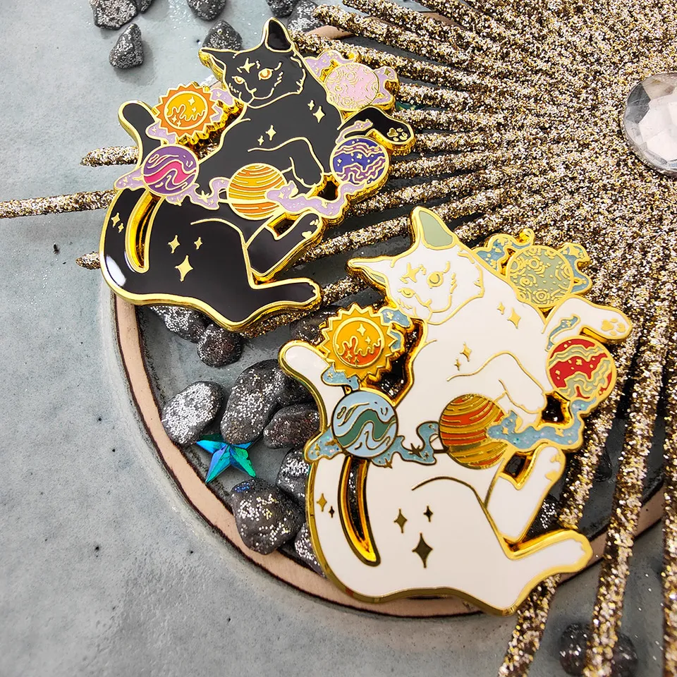 katzenjammerpins-galaxy-cat-hard-enamel-pin-schwarz image 1
