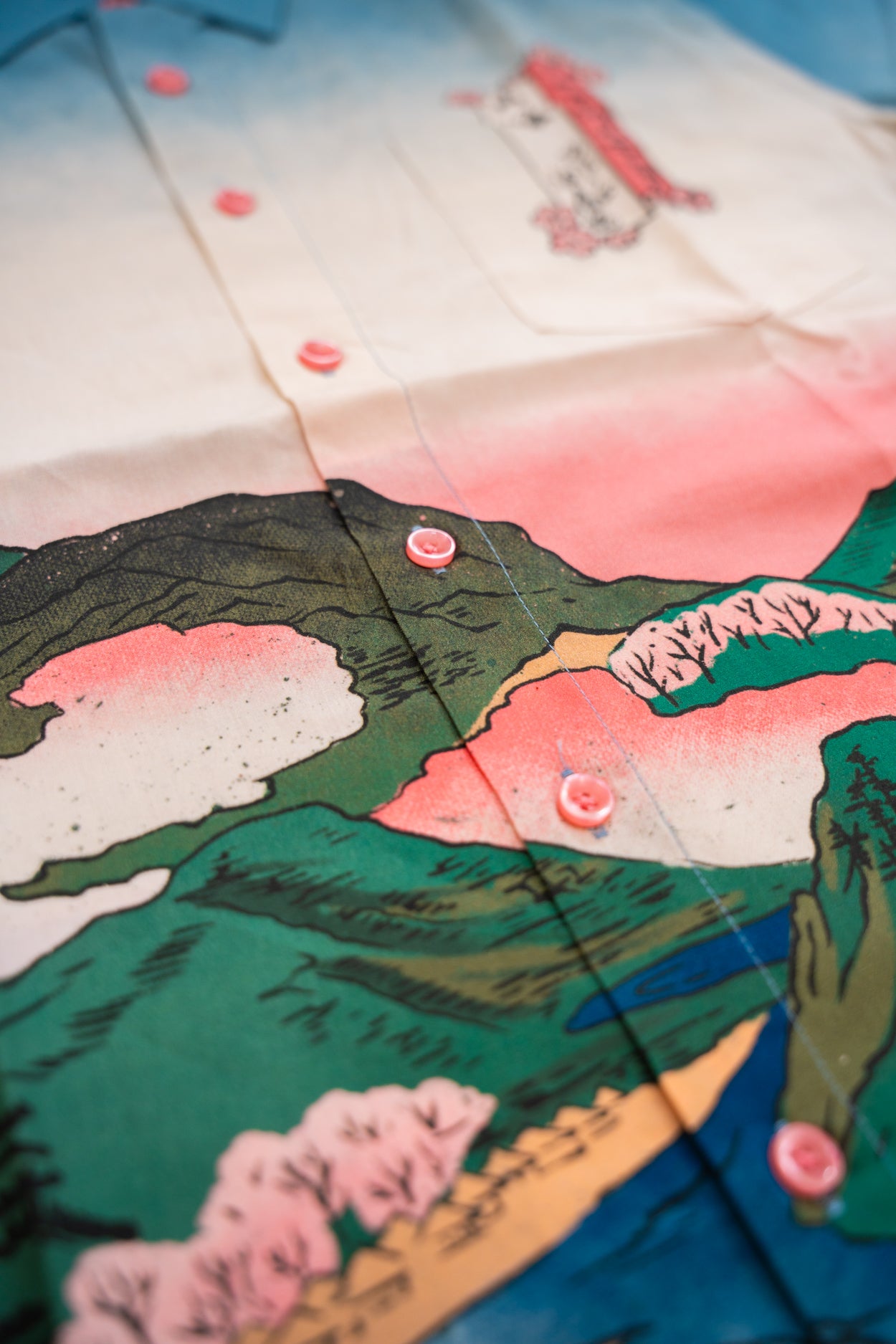 kabujiro-spring-ukiyo-e-button-up-hemd-unisex-naturfaser image 4