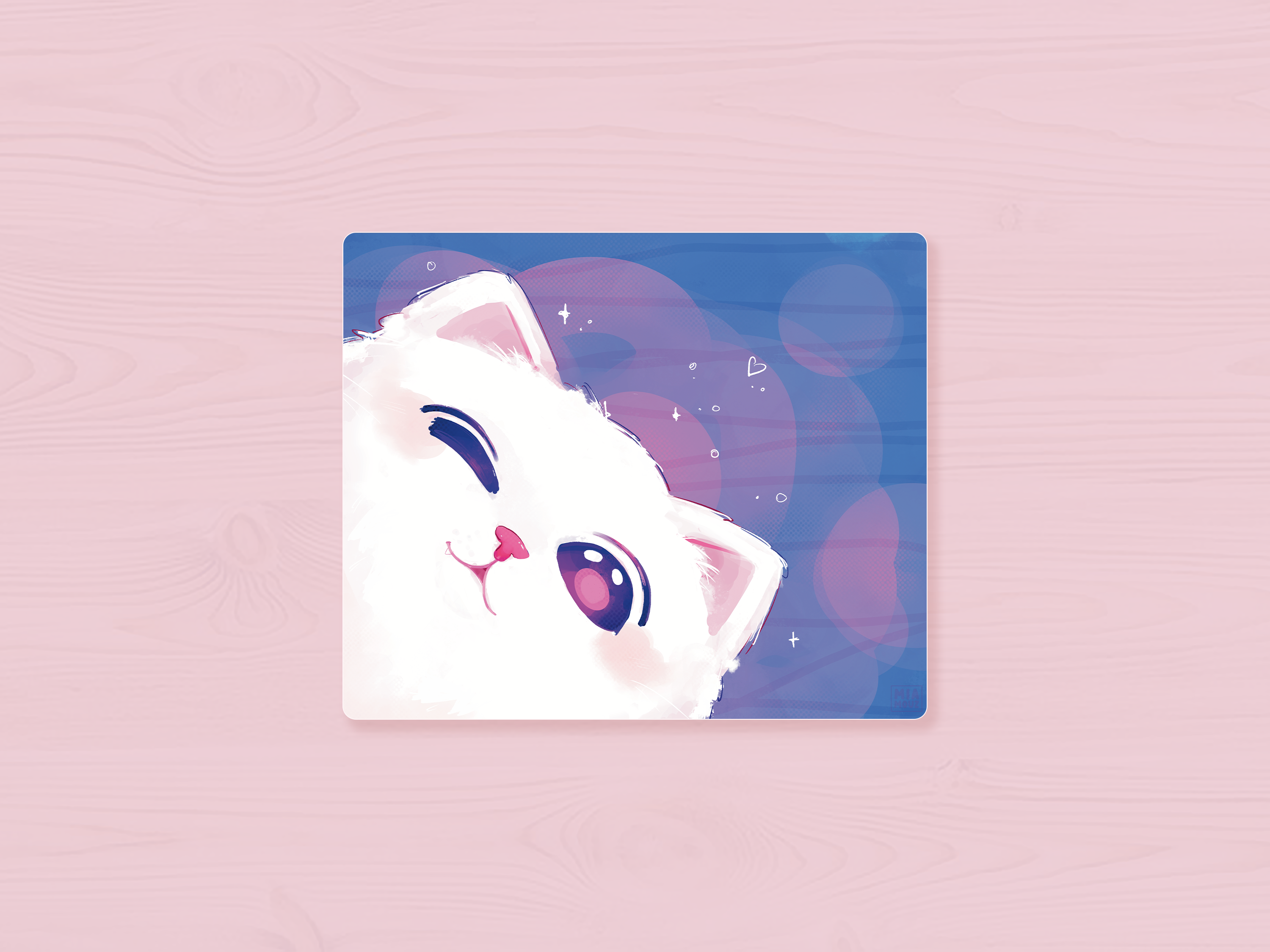 miamouz-mouse-pads-wei-e-katze-mauspad-30x25-cm-kawaii image 2