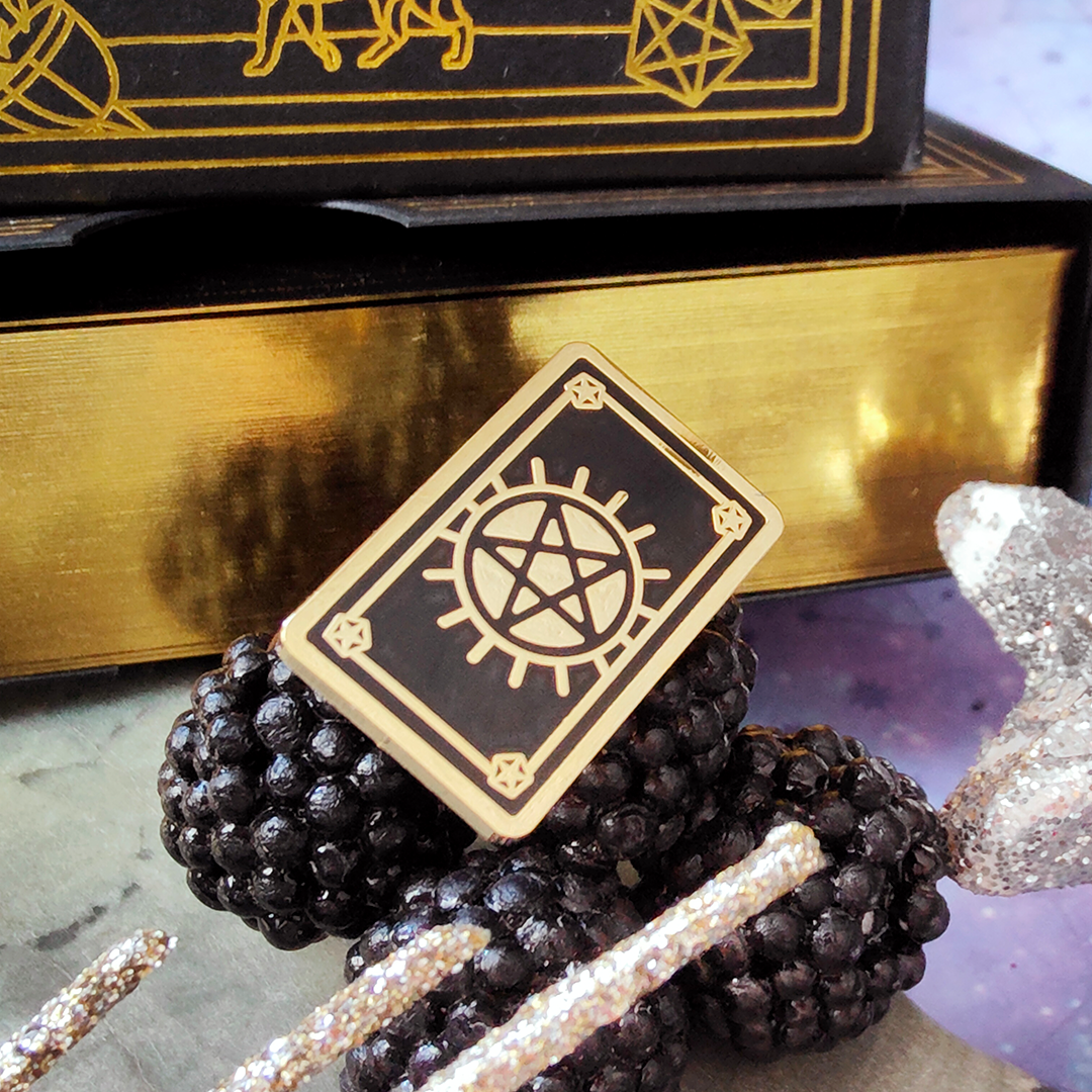 katzenjammerpins-tarot-mini-tarot-cards-emaille-pin-set-5-glitzer image 4