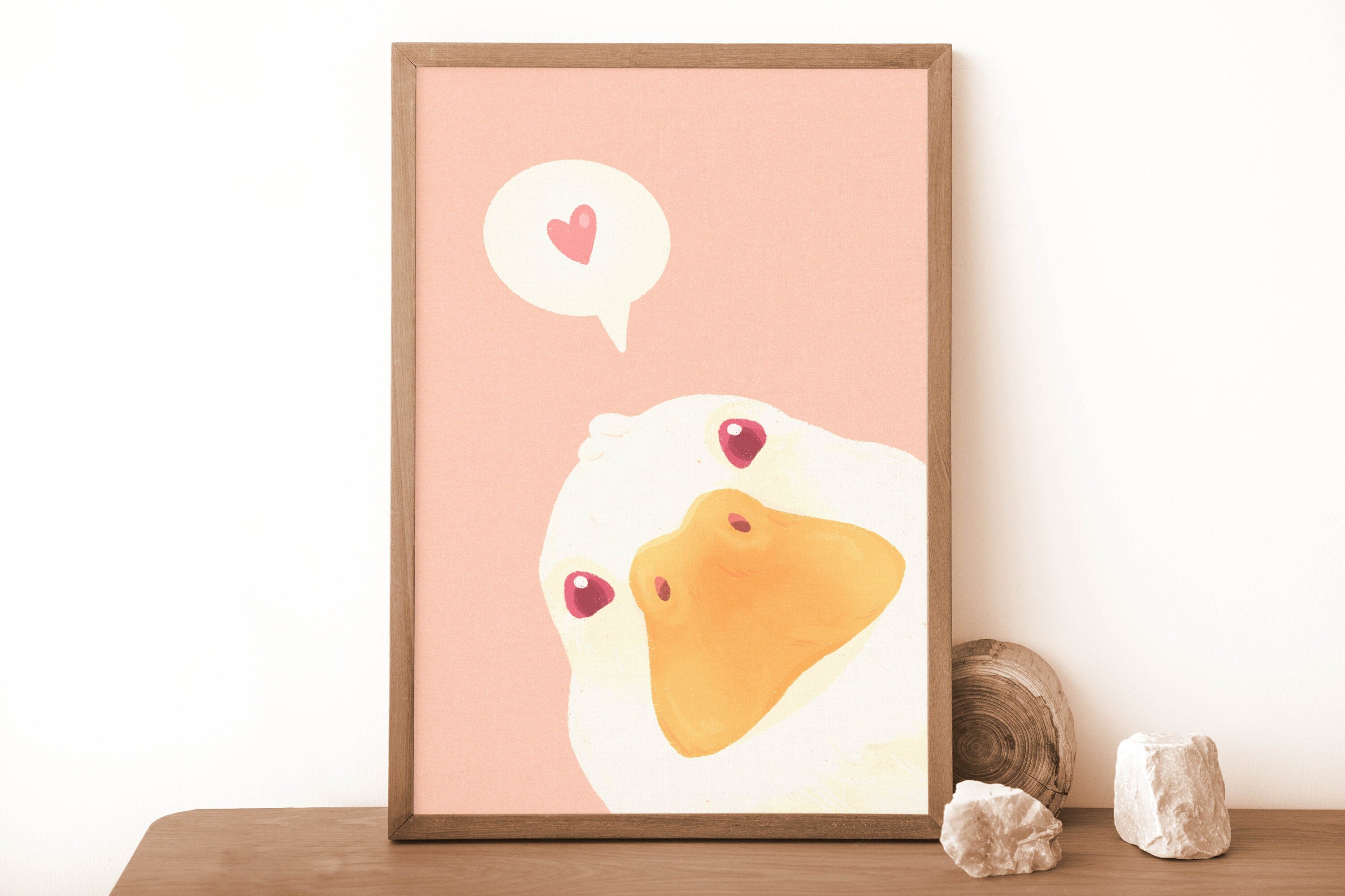 miamouz-peeking-duck-love-a6-print-postkarte-ente image 4