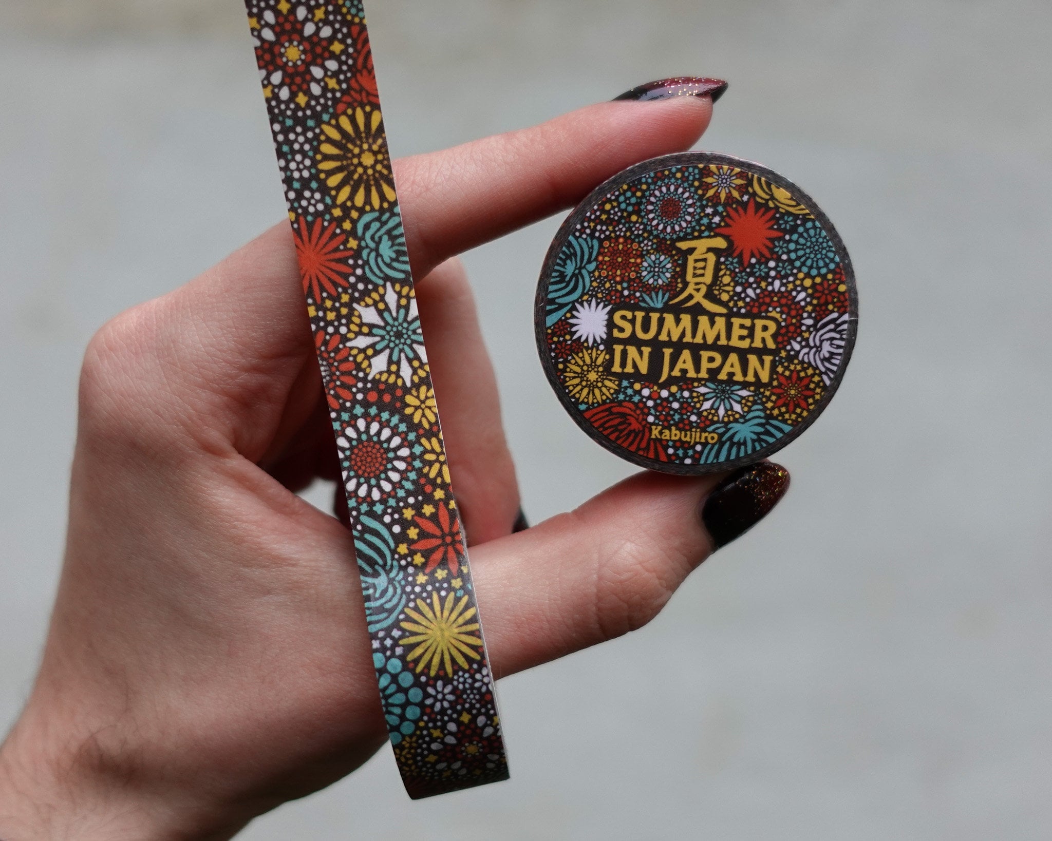 kabujiro-summer-in-japan-washi-tape-feuerwerk-15mm image 2
