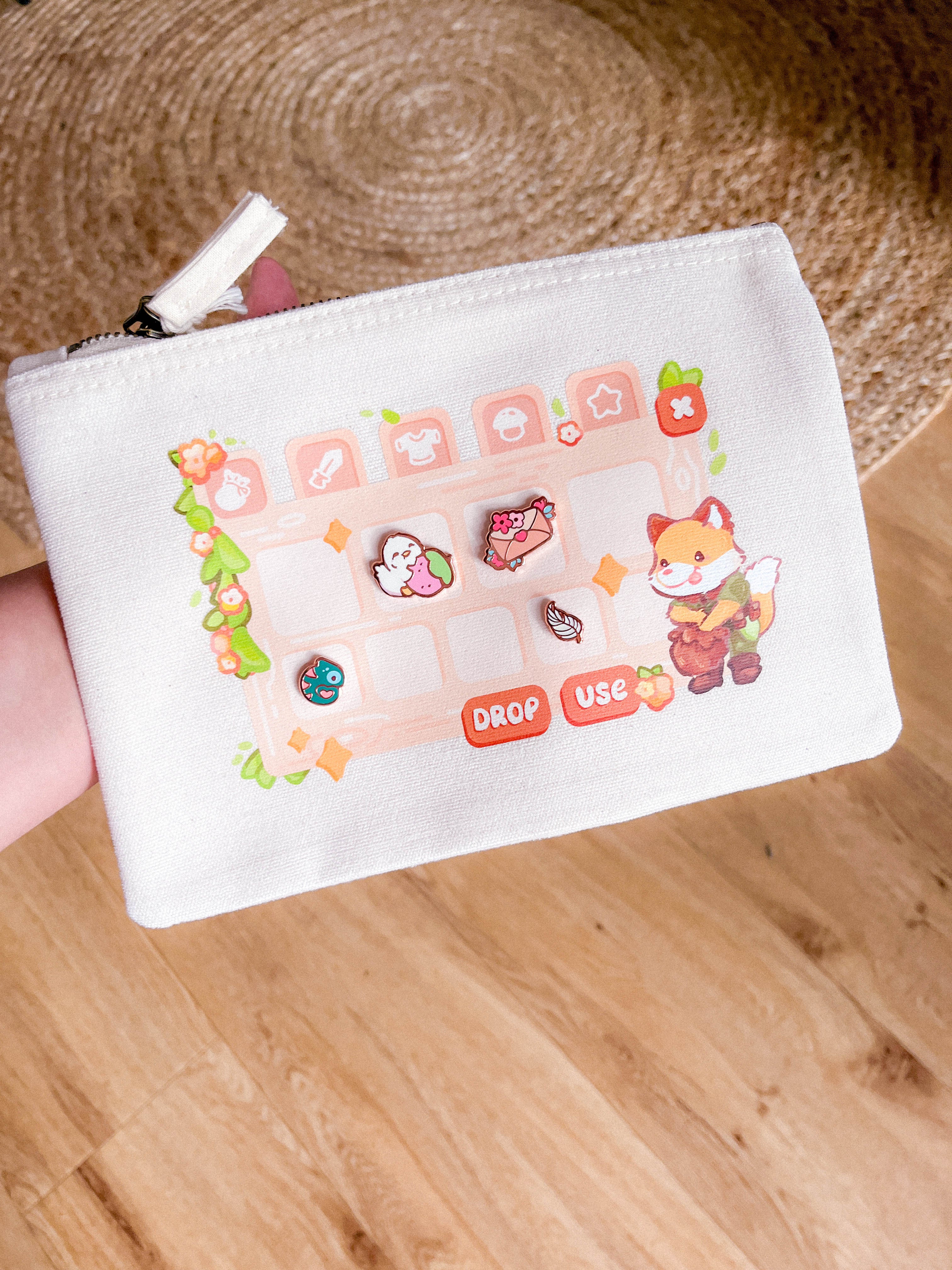 miamouz-pinventory-fuchs-etui-22-5x16cm-baumwolle image 2