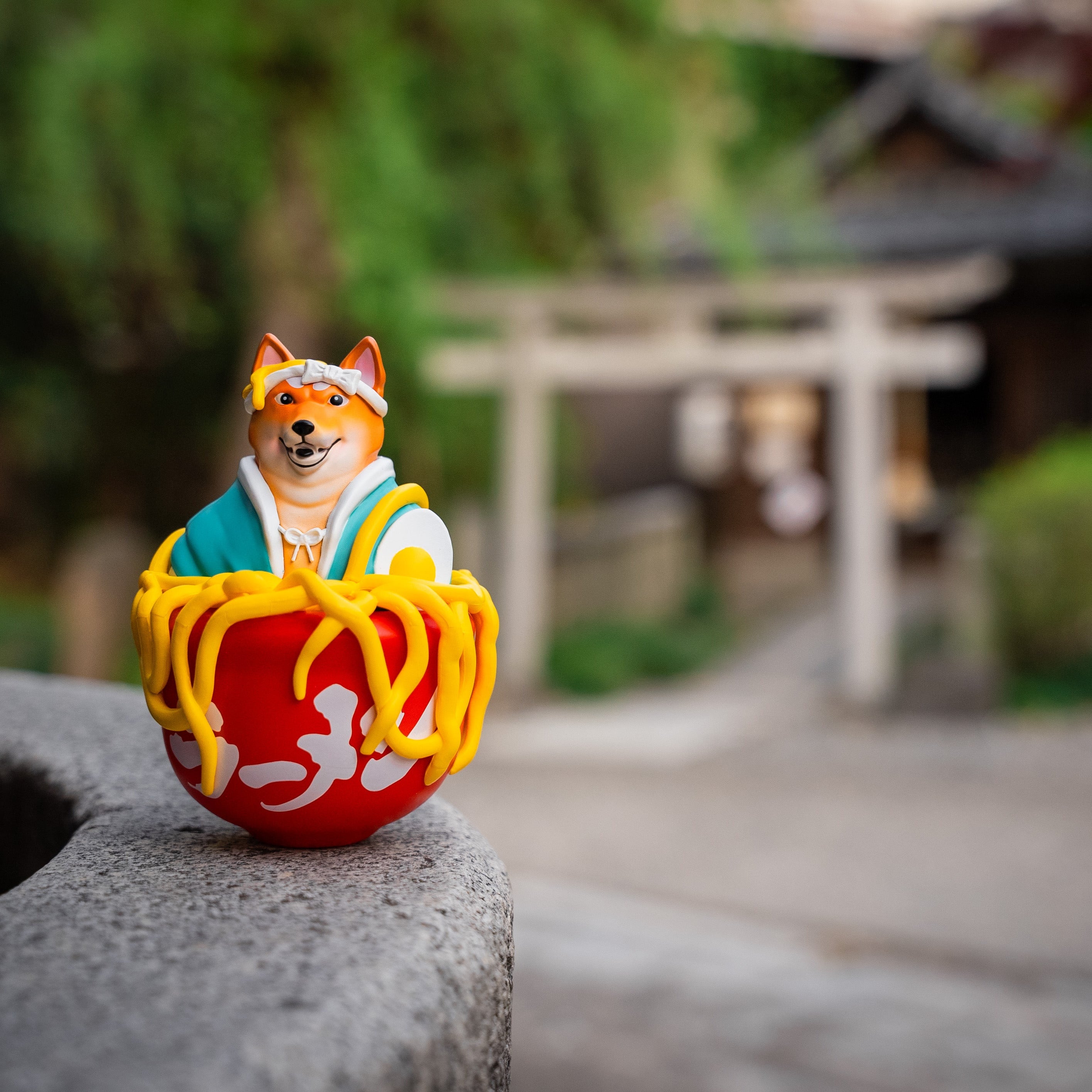 kabujiro-shiba-san-ramen-chef-art-toy-figur-12cm image 3