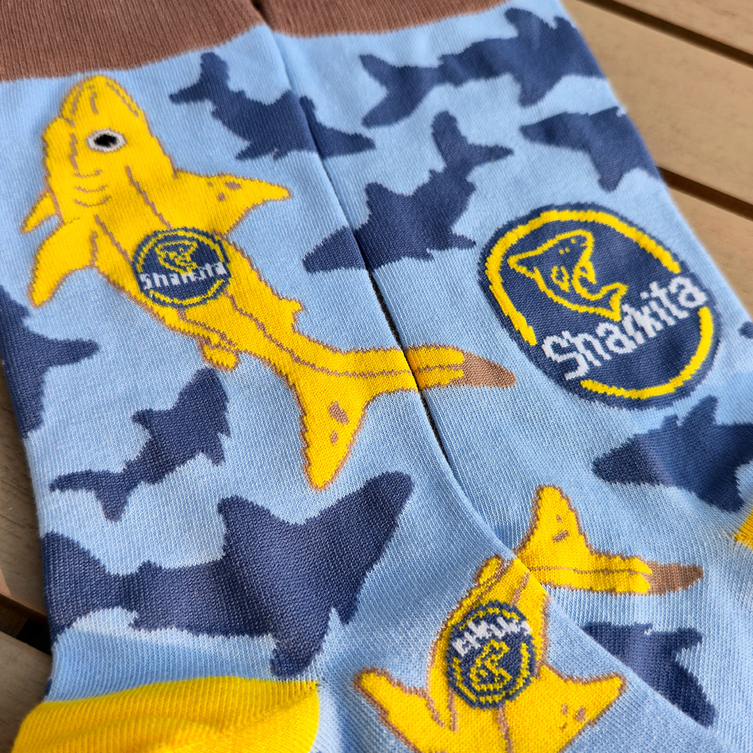 katzenjammerpins-sharkita-art-socks-socken-38-47 image 2