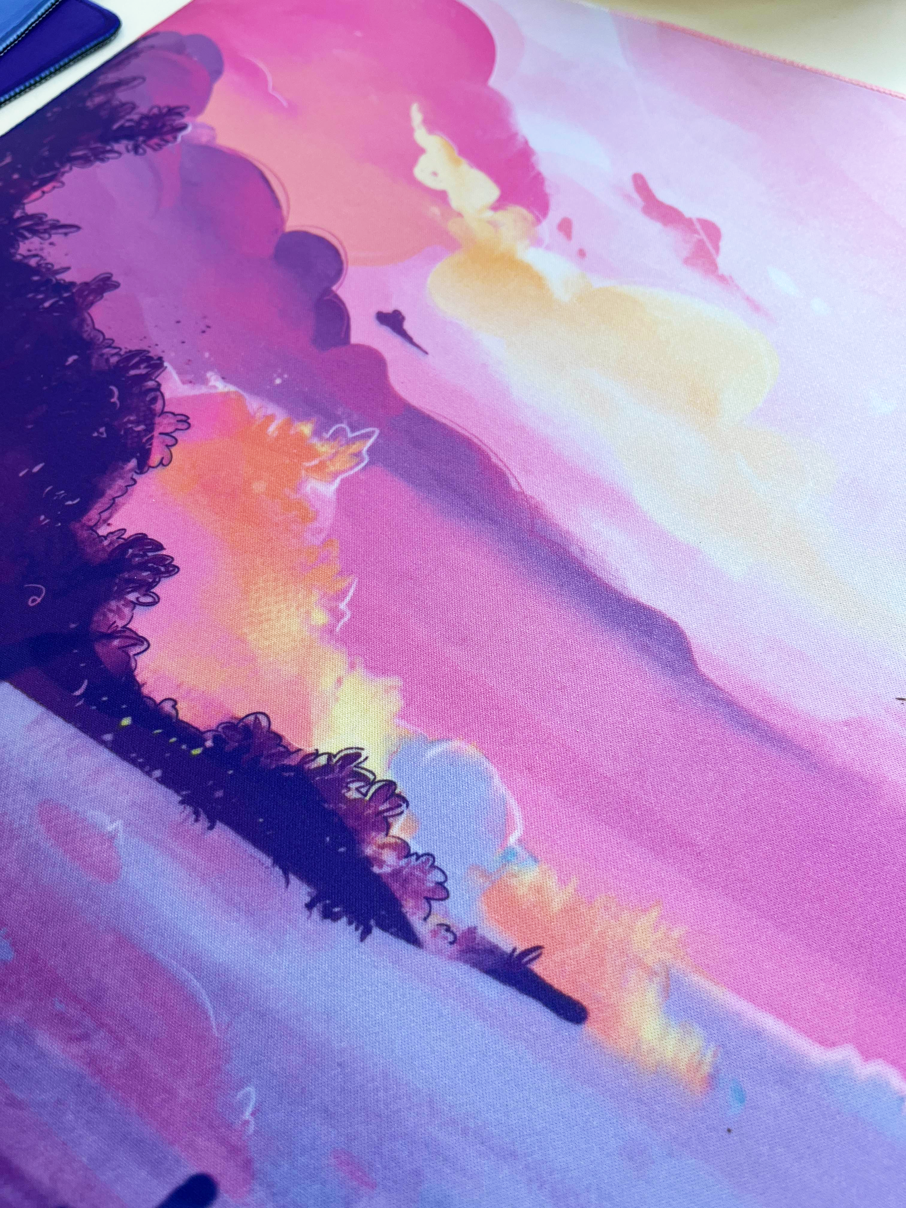 miamouz-dreamy-fairy-tale-mauspad-katze-90x40-cm image 2